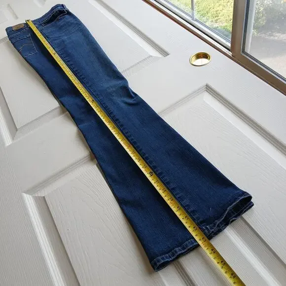 Levi Signature Gold Label Bootcut Jeans 16L W33 L34 blue medium wash high rise - Picture 13 of 15